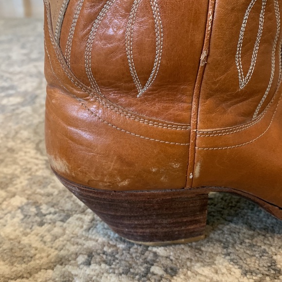 Dan Post Brown Heeled Boots - Picture 8 of 15